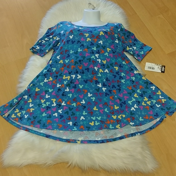 LLR Disney Turquoise Printed Perfect T Tunic Top-#0260 - Picture 9 of 13